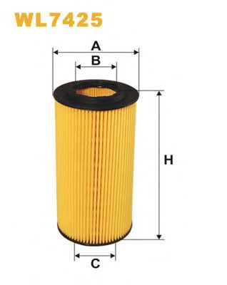 WIX FILTERS wl7425 -  Масляный фильтр